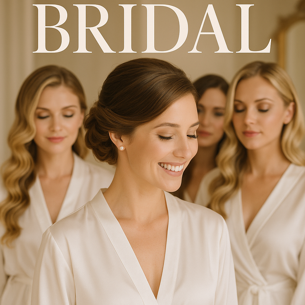Bridal Make-up, Hair and Styling Package (Gold)